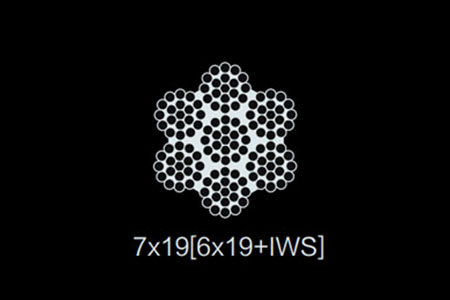 7X19 [6x19+IWS] Stainless Steel Wire Rope 304/316