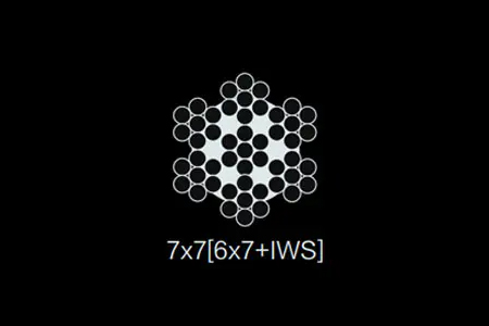 7*7 Versatile Stainless Steel Wire Rope 304/316