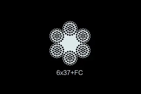 6*37+FC Stainless Steel Wire Rope 304/316